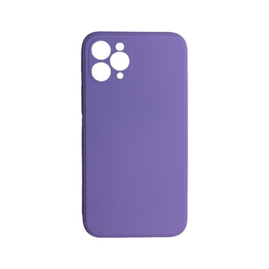 Capa de Silicone Mole para Apple iPhone 11 Pro Max Roxo